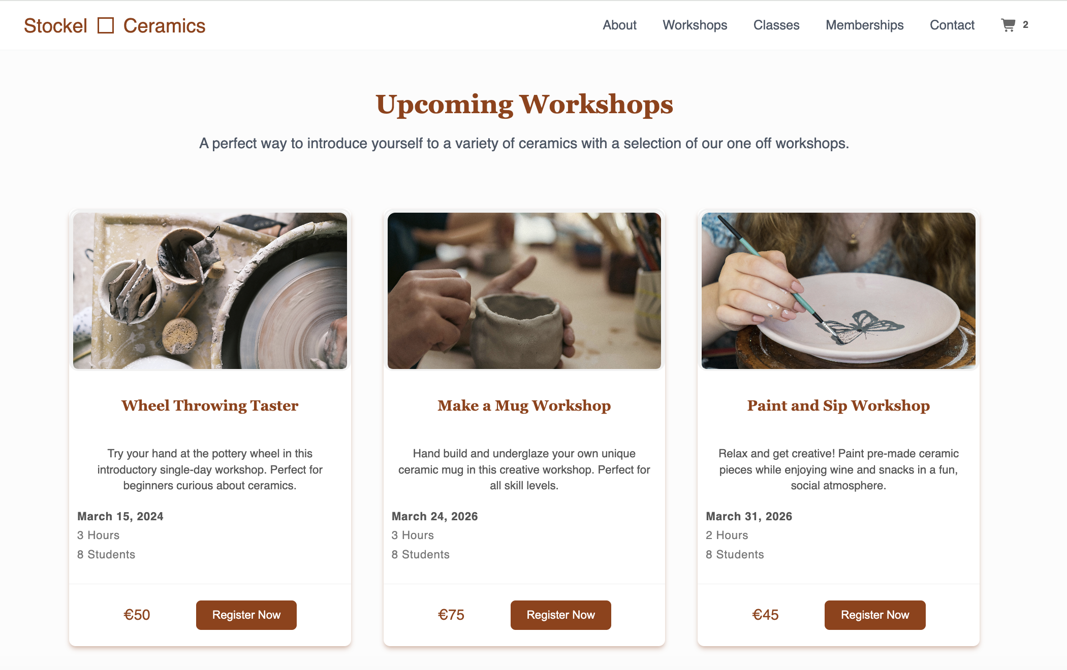 ceramics studio